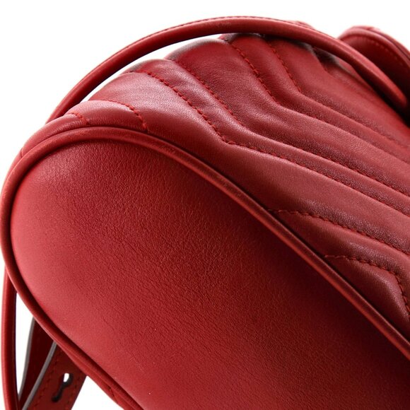 Gucci GG Marmont Drawstring Backpack Matelasse Leather Mini reb-760-091725 - Picture 5 of 8